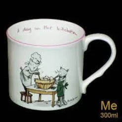 Two Bad Mice A Day in the Kitchen Mug