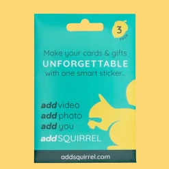 Jen Winnett addSQUIRREL QR Smart Stickers
