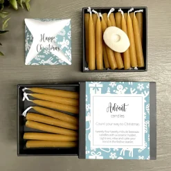 Cotton & Grey Advent Candles - Reindeer