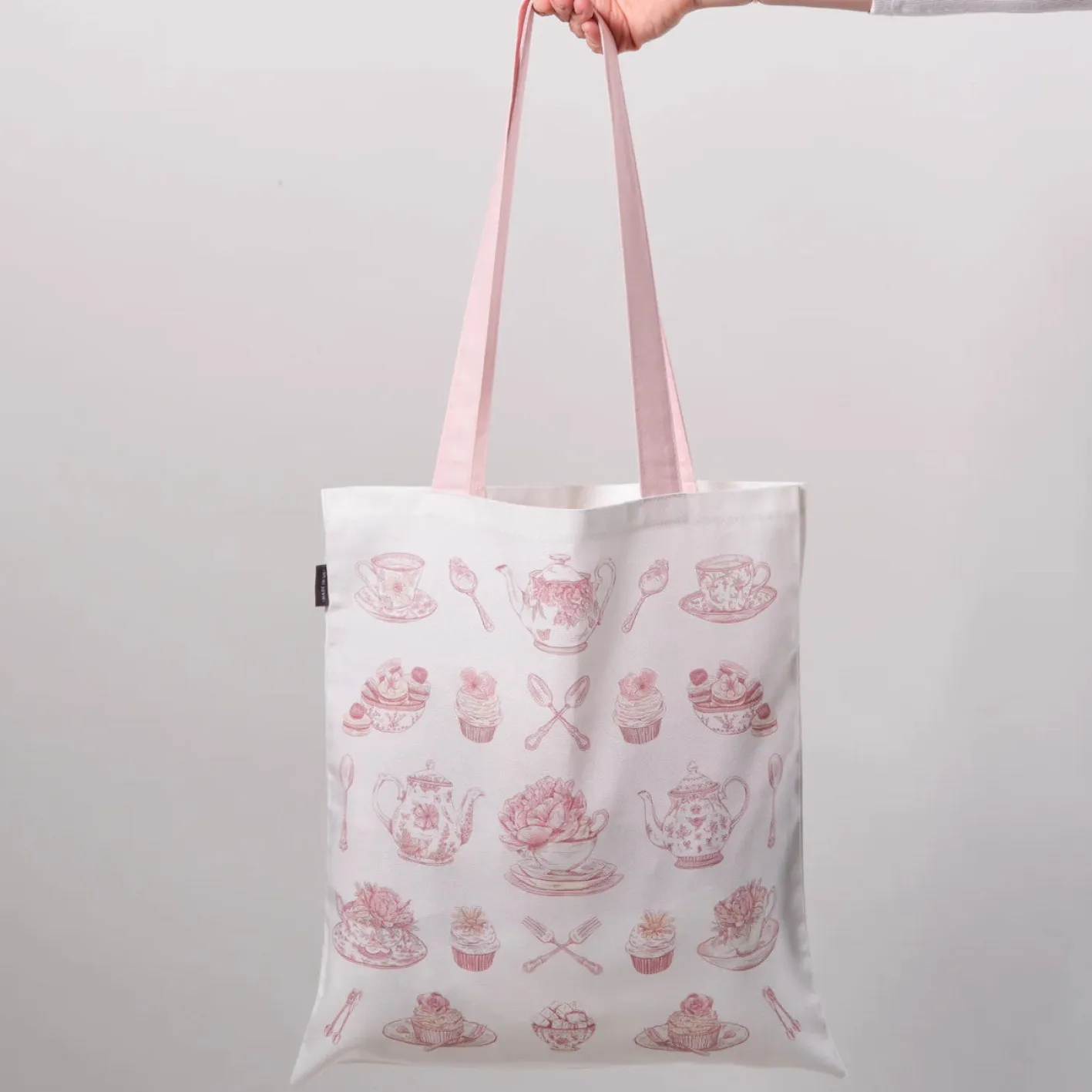 Victoria Eggs Afternoon Tea Canvas Tote Bag