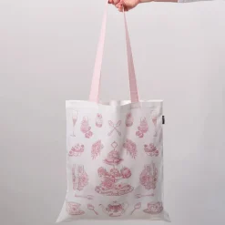 Victoria Eggs Afternoon Tea Canvas Tote Bag