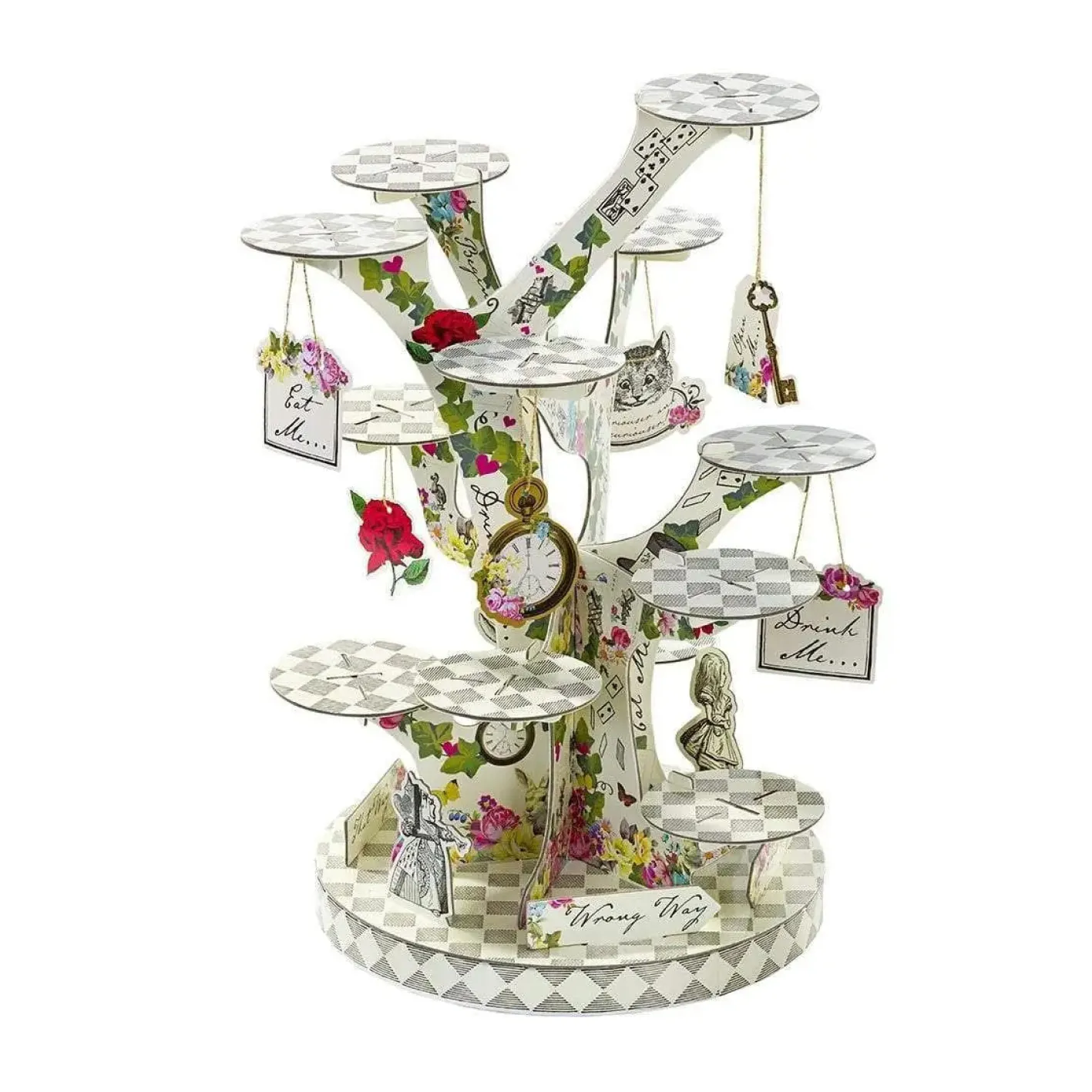 Talking Tables Alice in Wonderland Tree Shaped Cake Stand