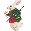 St. Nicolas Alice in Wonderland White Rabbit Decoration