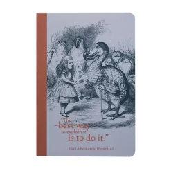 Half Moon Bay Alice's Adventures in Wonderland A5 Notebook