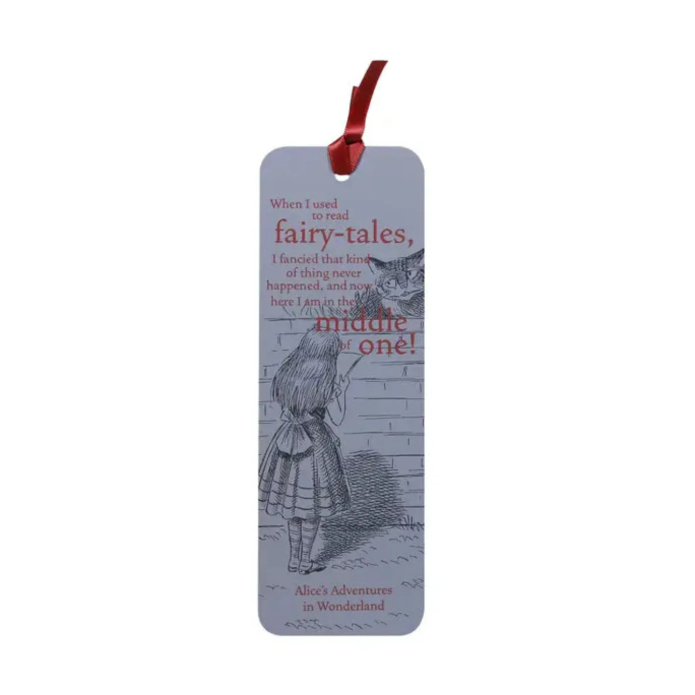 Half Moon Bay Alice's Adventures in Wonderland Bookmark
