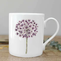 Toasted Crumpet Allium Bone China Mug