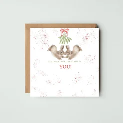 West Country Designs All I Want for Christmas is You Christmas Card