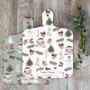 Toasted Crumpet All Things Jolly Mini Double-Sided Chopping Board