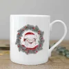 Toasted Crumpet All Things Jolly (Santa) Fine Bone China Mug in a Gift Box