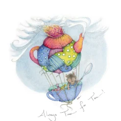Moongazer Cards Always Time For Tea . . .! Greeting Card