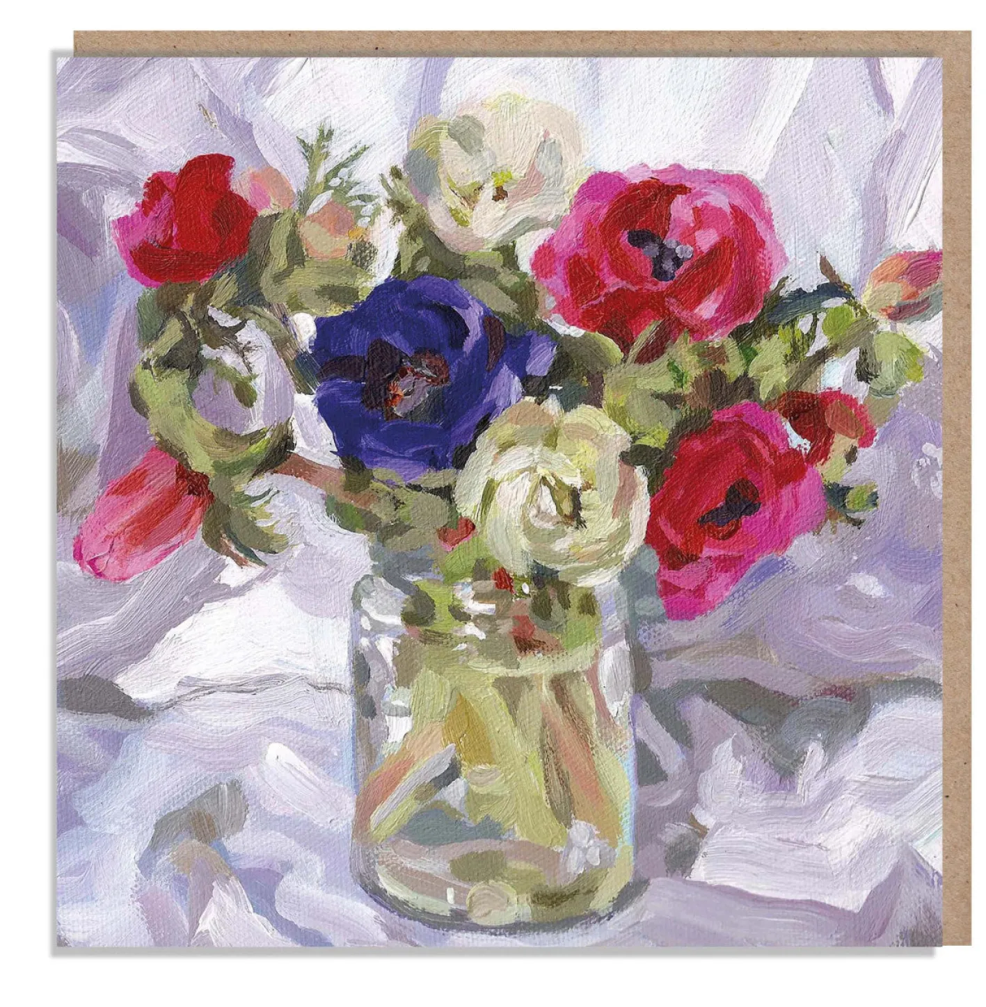 Paper Shed Design Anemones Greetings Card