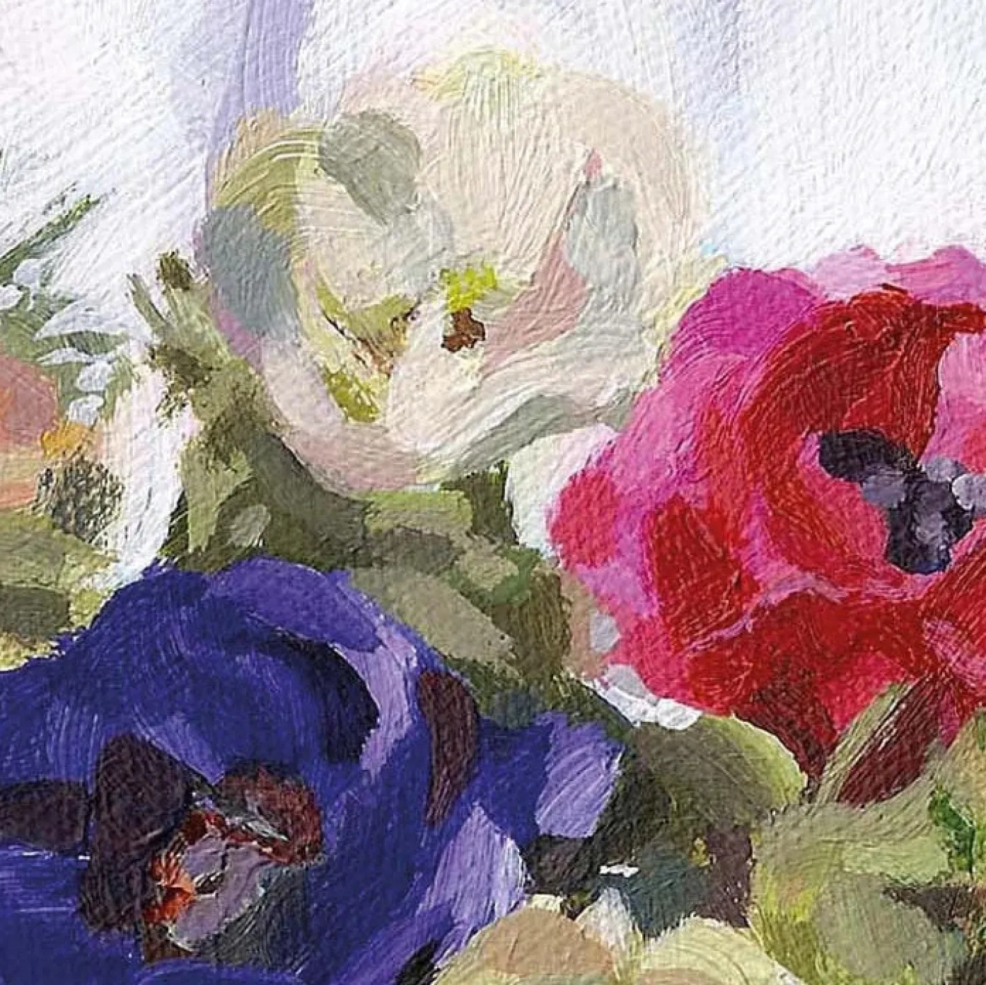 Paper Shed Design Anemones Greetings Card