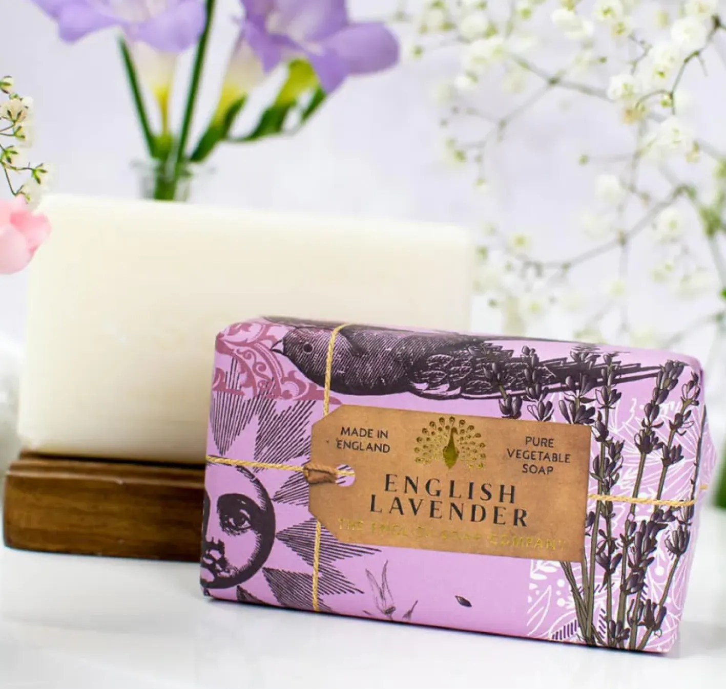 English Soap Company Anniversary English Lavender Soap