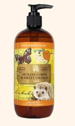 English Soap Company Anniversary Sicilian Lemon & Sweet Orange Hand and Body Wash