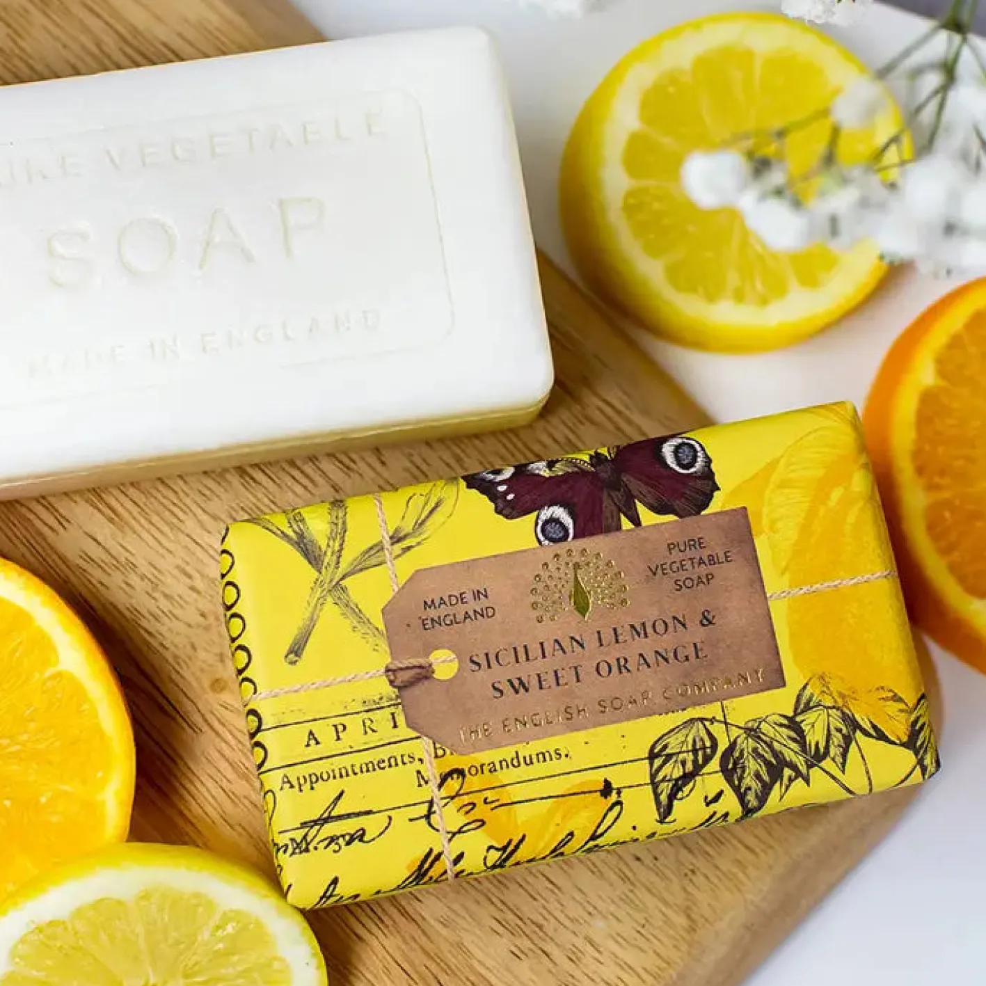 English Soap Company Anniversary Sicilian Lemon and Sweet Orange Soap