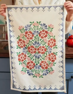 Emma Bridgewater Antique Roses Tea Towel