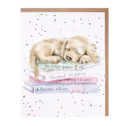 Wrendale Designs 'A Pup's Life' Greetings Card