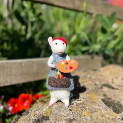The Crafty Kit Co. Artist Mouse Needle Felting Kit