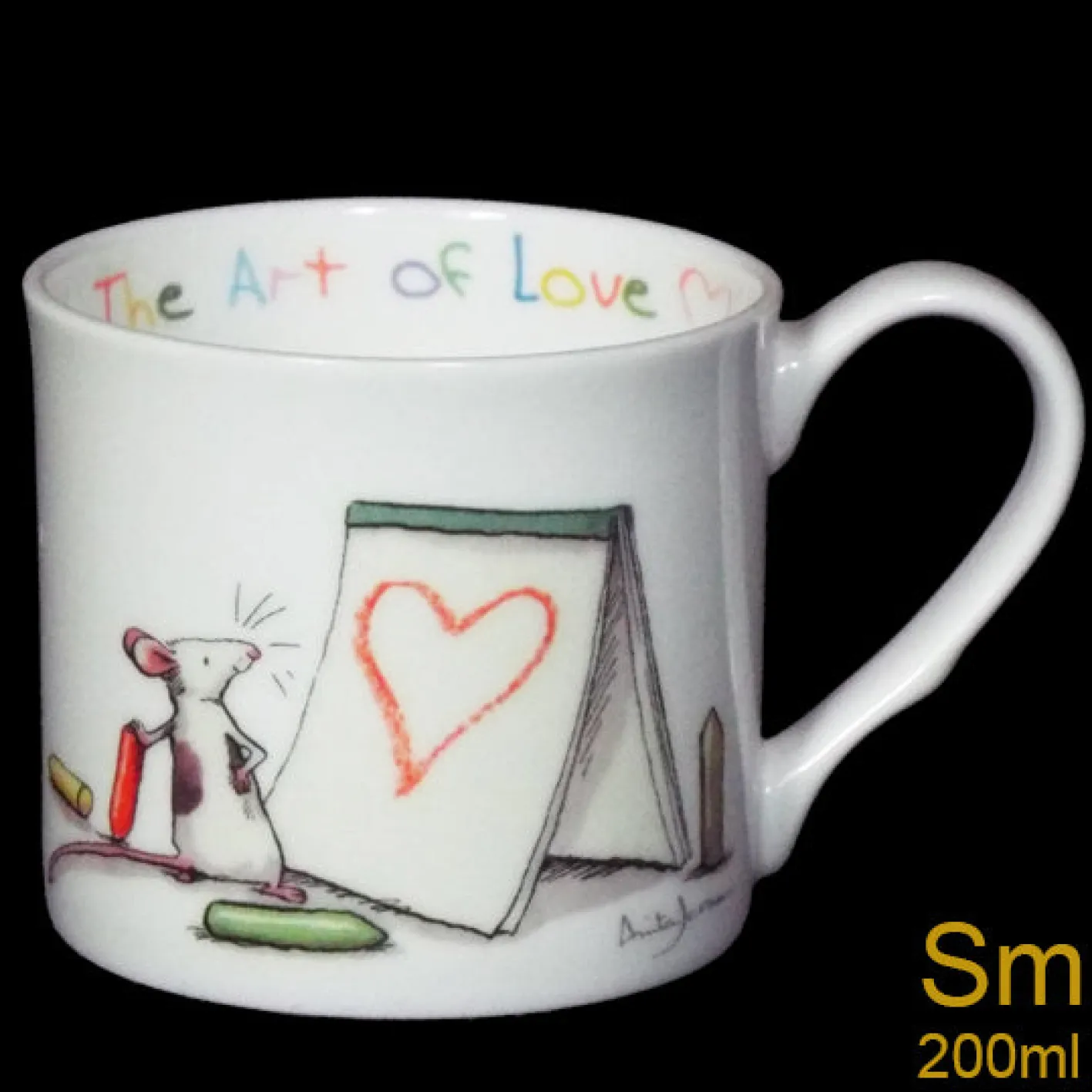 Two Bad Mice Art of Love Small Mug