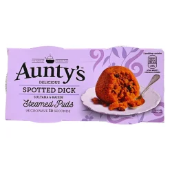 Tea & Biscuits Aunty's Spotted Dick Steamed Puds