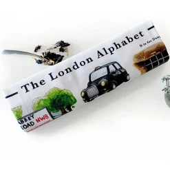 Yeti A Very London Alphabet Tea Towel