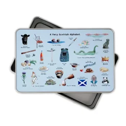 Yeti A Very Scottish Alphabet Storage Tin