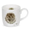 Wrendale Designs 'Awakening' Hedgehog Small Bone China Mug (11oz)