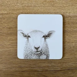Katherine Sheard Designs Baaley the Sheep Coaster