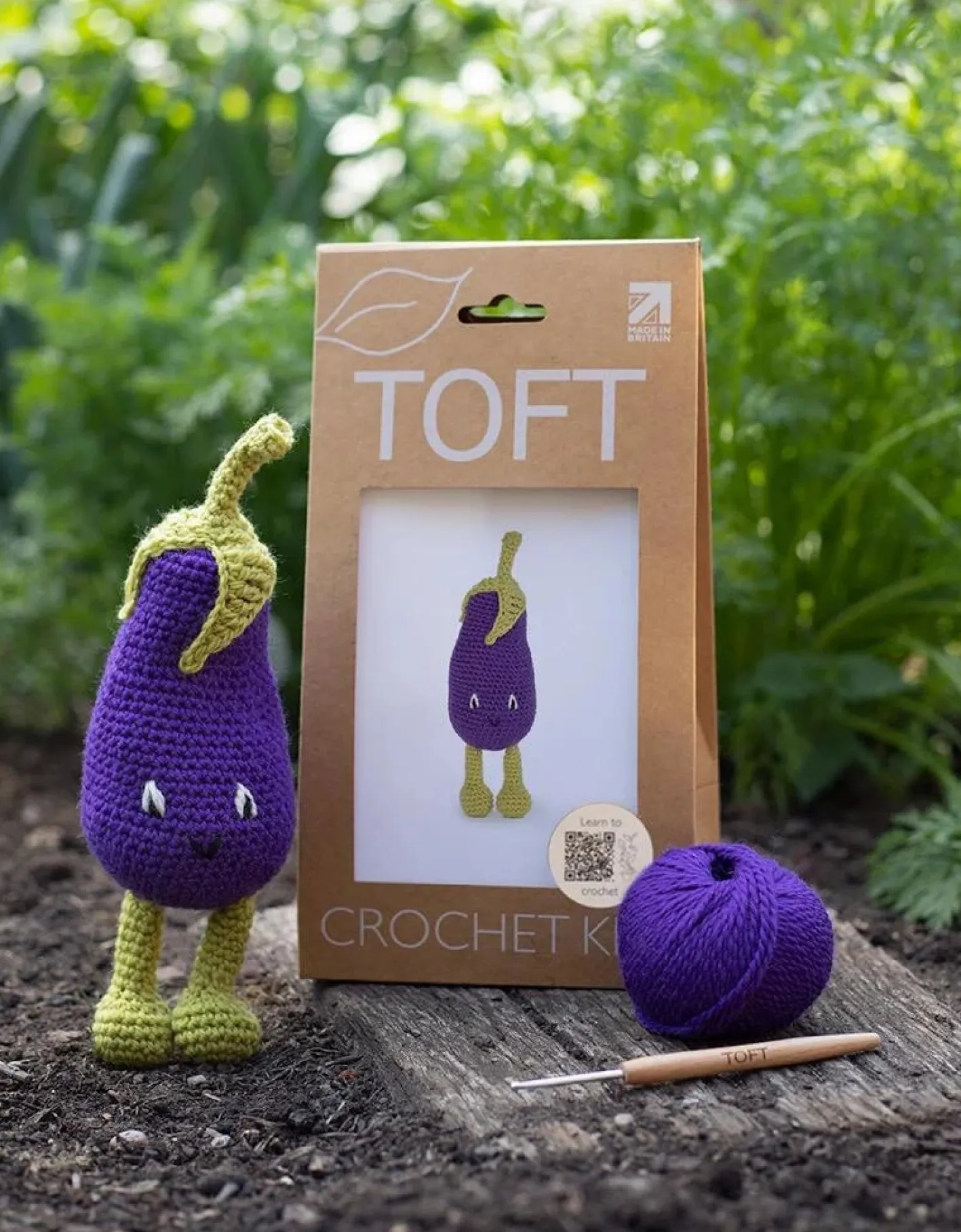Toft Crafts Baby Aubergine Kit