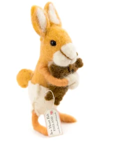 Sew Heart Felt Baby Rabbit Carrying Bear