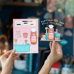 Dapple & Dot Bakery Bear Pop Out Card