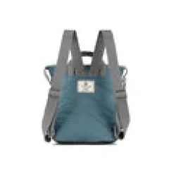 Ori London Bantry Airforce Blue Recycled Nylon Backpack - Small