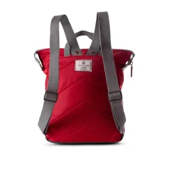 Ori London Bantry B Cranberry Recycled Nylon Backpack - Medium