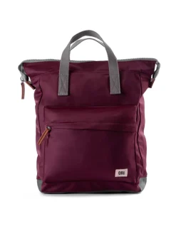 Ori London Bantry B Plum Recycled Nylon Backpack - Medium