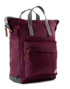 Ori London Bantry B Plum Recycled Nylon Backpack - Medium