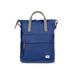 Ori London Bantry Burnt Blue Recycled Nylon Backpack - Medium