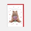 Lottie Murphy Bear Valentine's Card