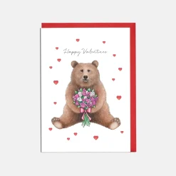 Lottie Murphy Bear Valentine's Card