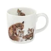 Wrendale Designs 'Bedtime Kisses' Foxes Bone China Mug