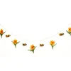 Amica Felt Bee and Daffodil Garland