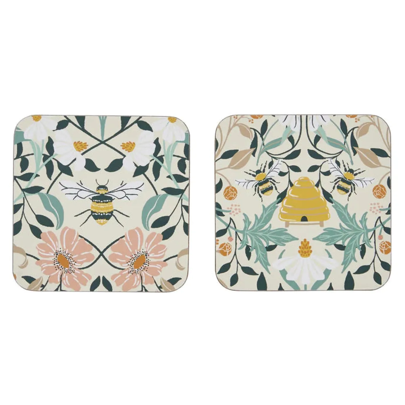 Ulster Weavers Bee Bloom Coasters - Set of 4