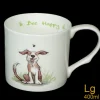Two Bad Mice Bee Happy Large Mug