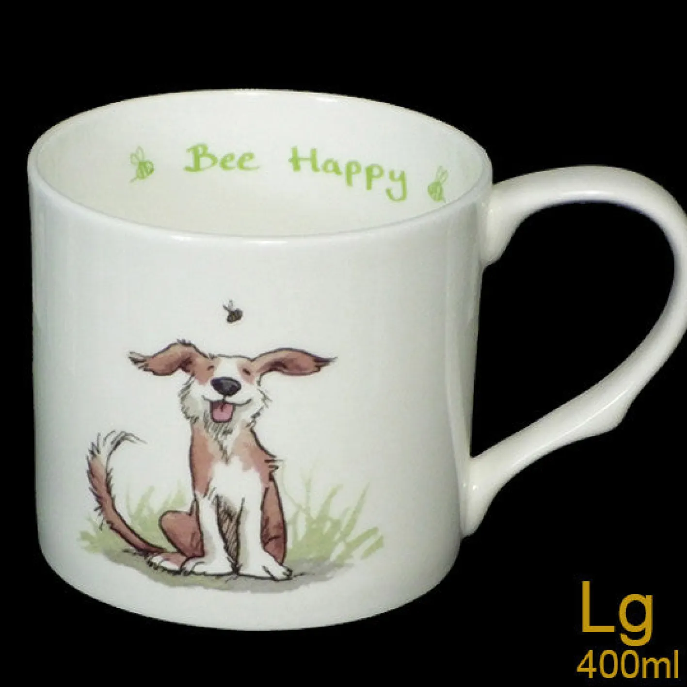 Two Bad Mice Bee Happy Large Mug