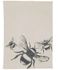 Selbrae Bee Linen Tea Towel