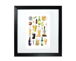 Corinne Alexander Beer Print by