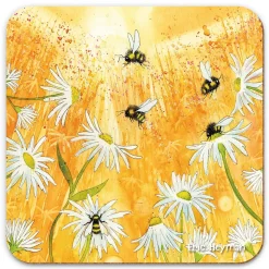 Emma Ball Bees & Daisy Coaster
