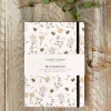 Toasted Crumpet Bees & Honeysuckle A5 Lined Notebook