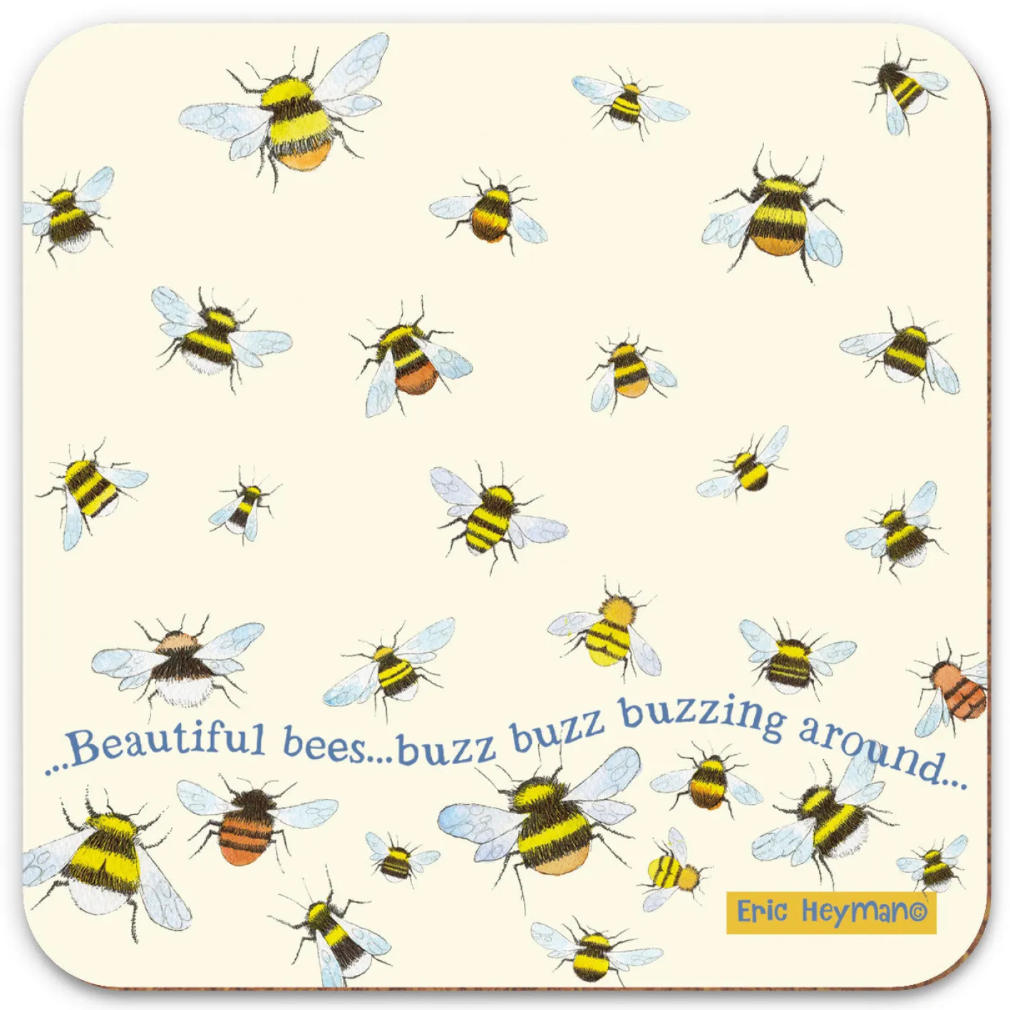 Emma Ball Bees Coaster