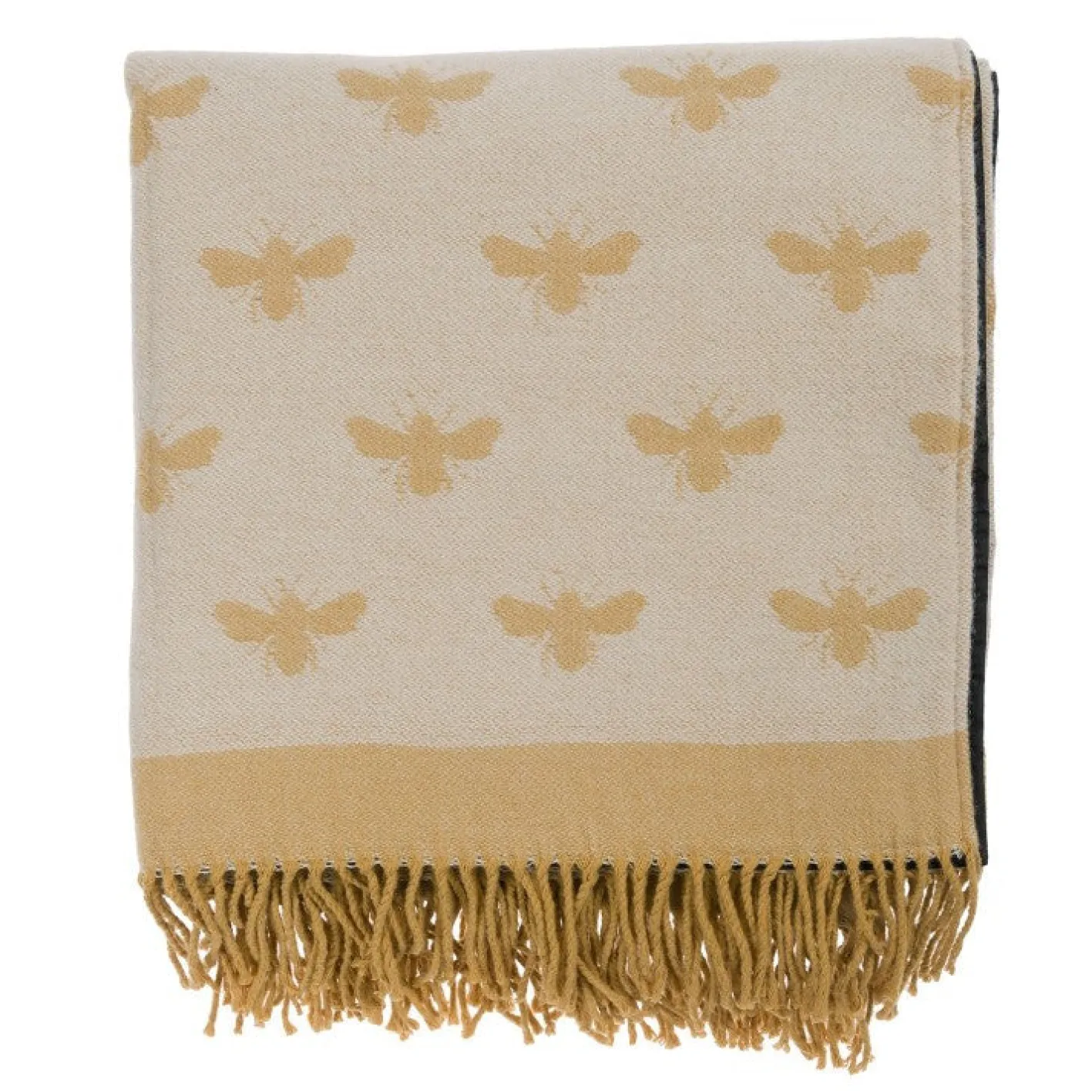 Sophie Allport Bees Knitted Picnic Blanket