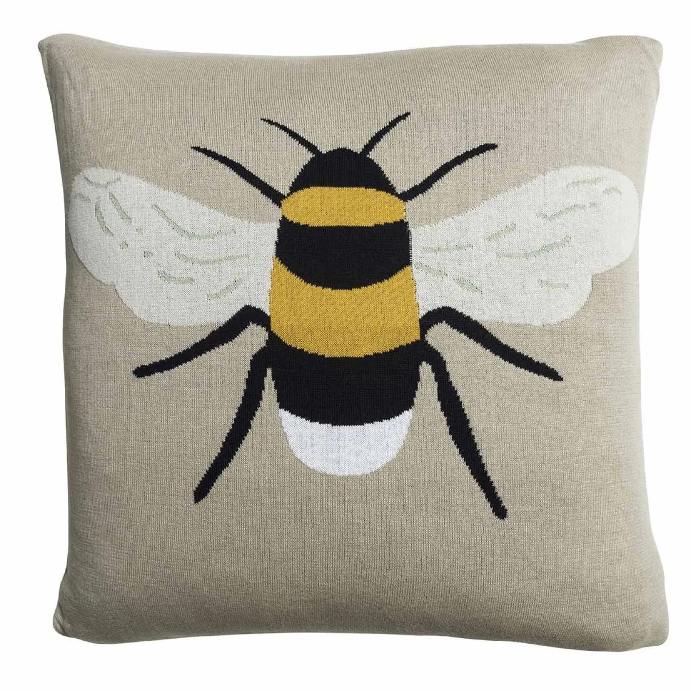 Sophie Allport Bees Knitted Statement Pillow